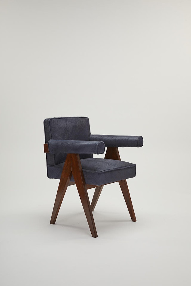A committee armchair (model no. PJ-SI-30-A) by Pierre Jeanneret