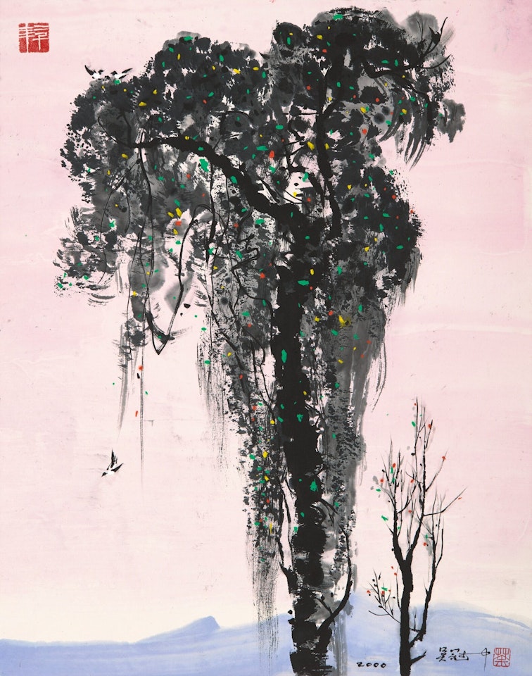 ANCIENT TREE by Wu Guanzhong