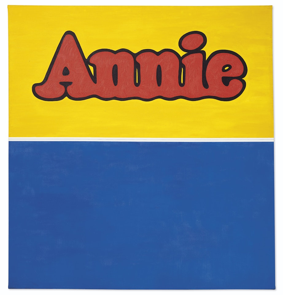 Annie by Ed Ruscha