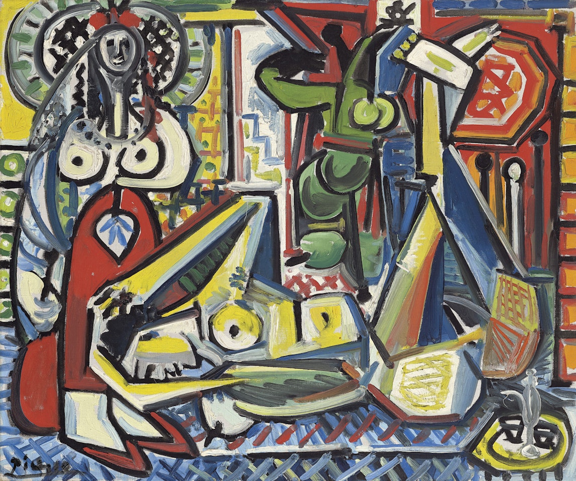 Les femmes d'Alger (version 'F') by Pablo Picasso