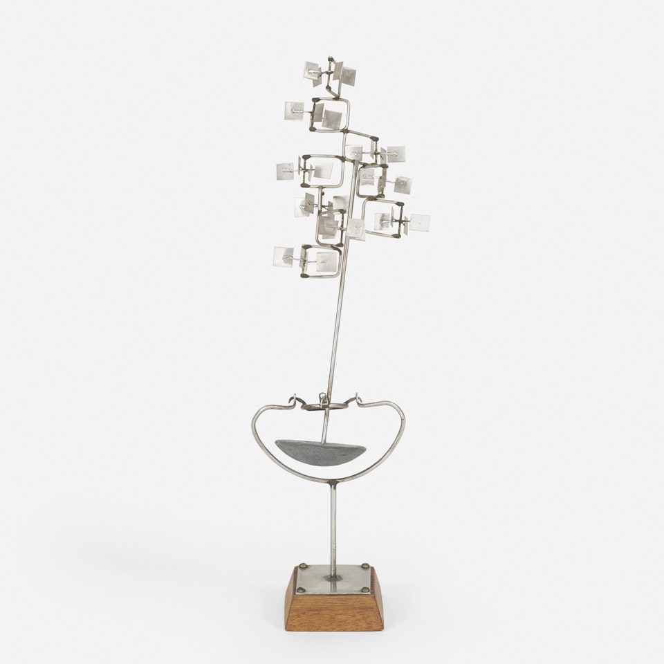 Little Flower with Lead (Bouquet, Small Series #6) by George Rickey