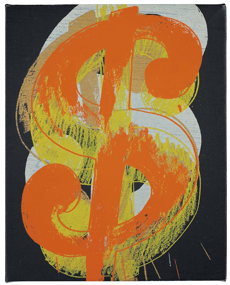 Dollar Sign by Andy Warhol