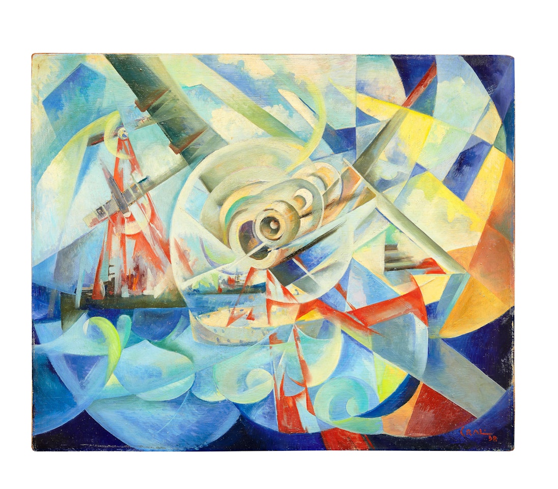 Battaglia in mare by Tullio Crali