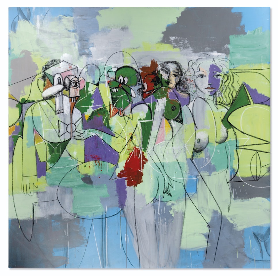 Force Field by George Condo