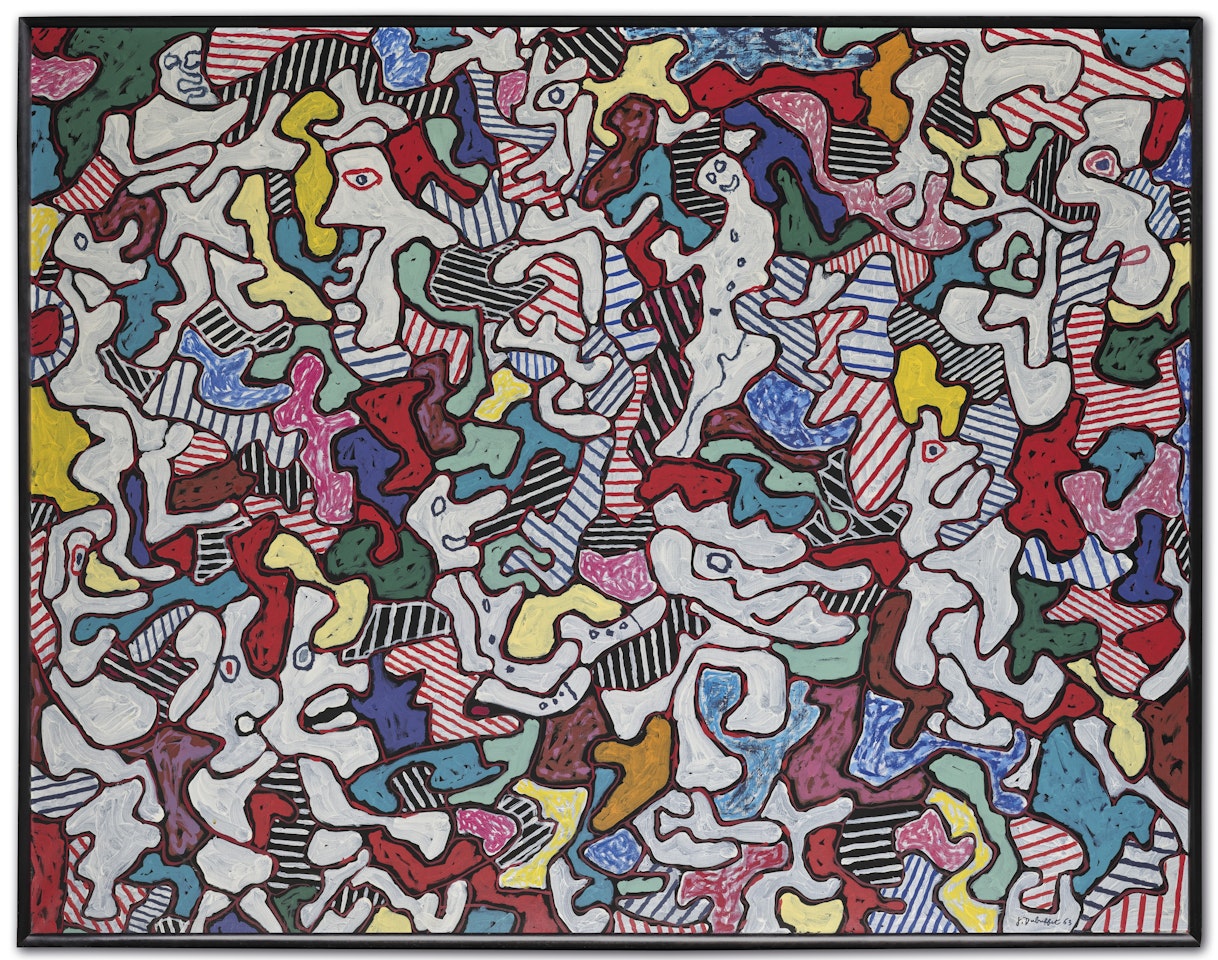 Pourlèche fiston by Jean Dubuffet