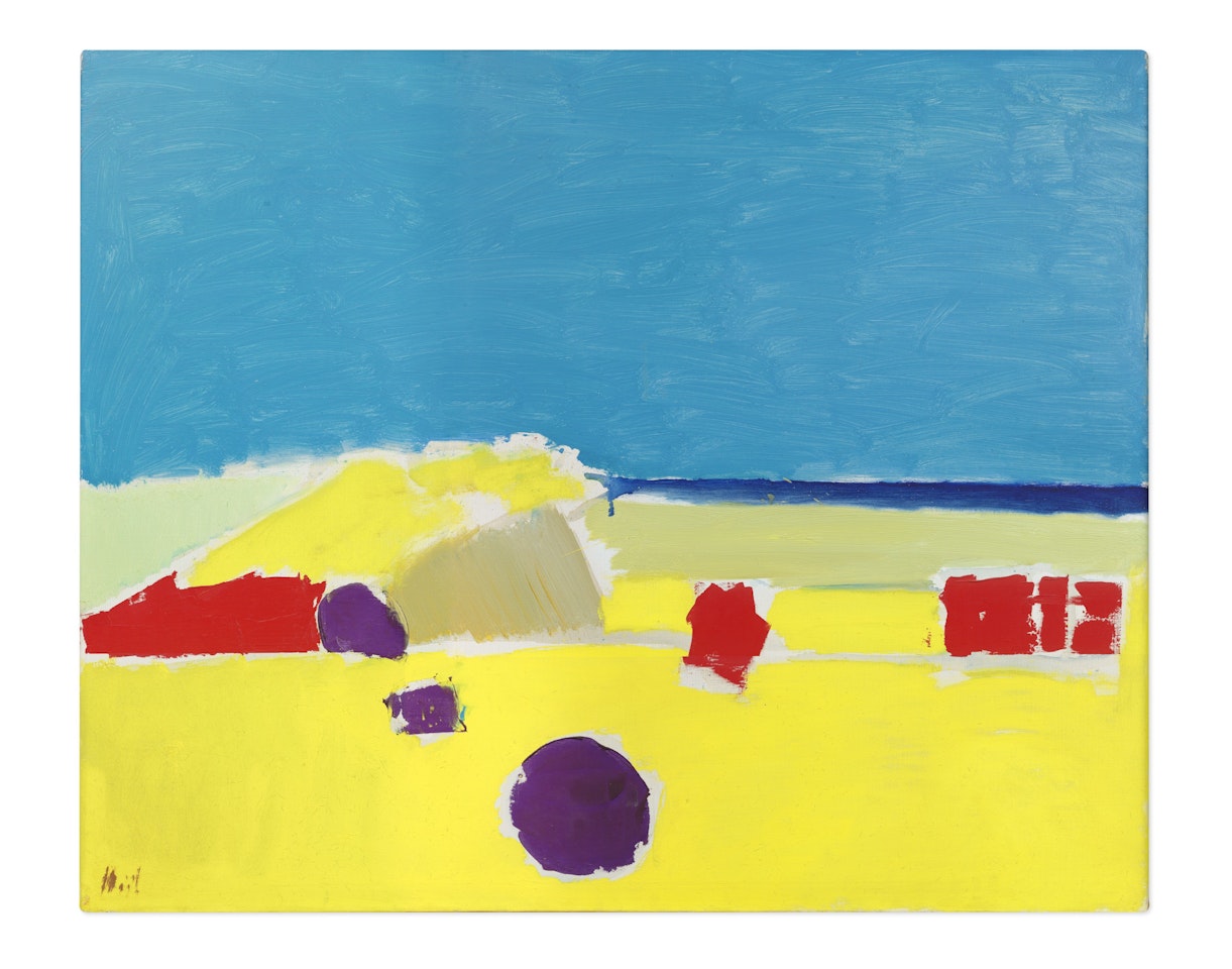 Plage à Agrigente by Nicolas de Staël