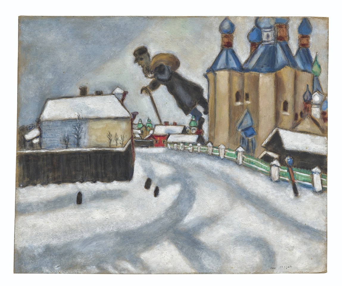 Au-dessus de Vitebsk by Marc Chagall