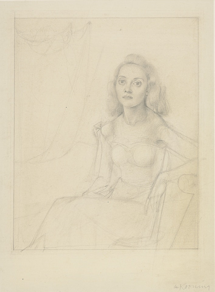 Portrait of a Woman by Willem de Kooning