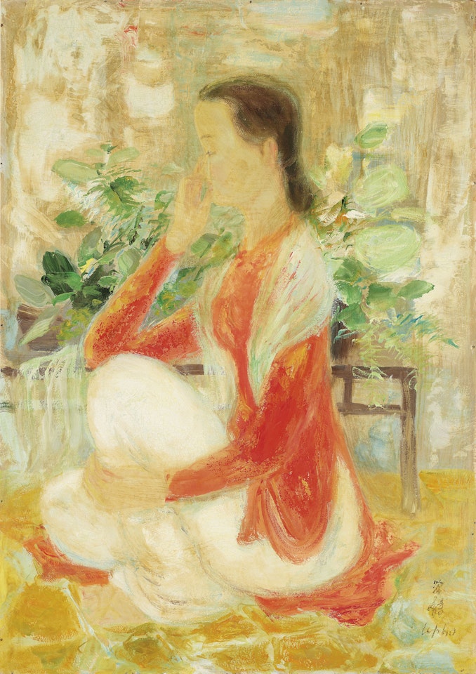 La Femme en Rouge (Girl in Red) by Le Pho