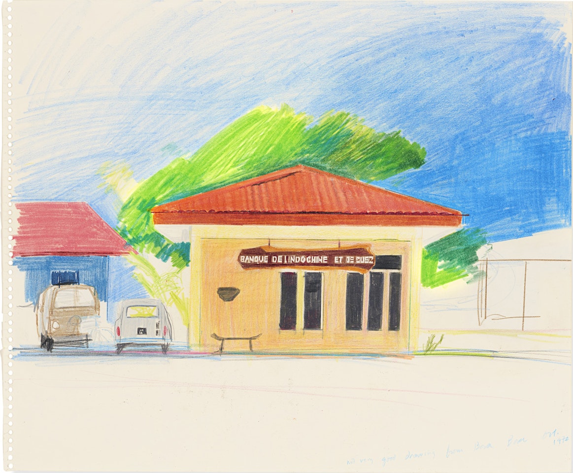Bora Bora by David Hockney