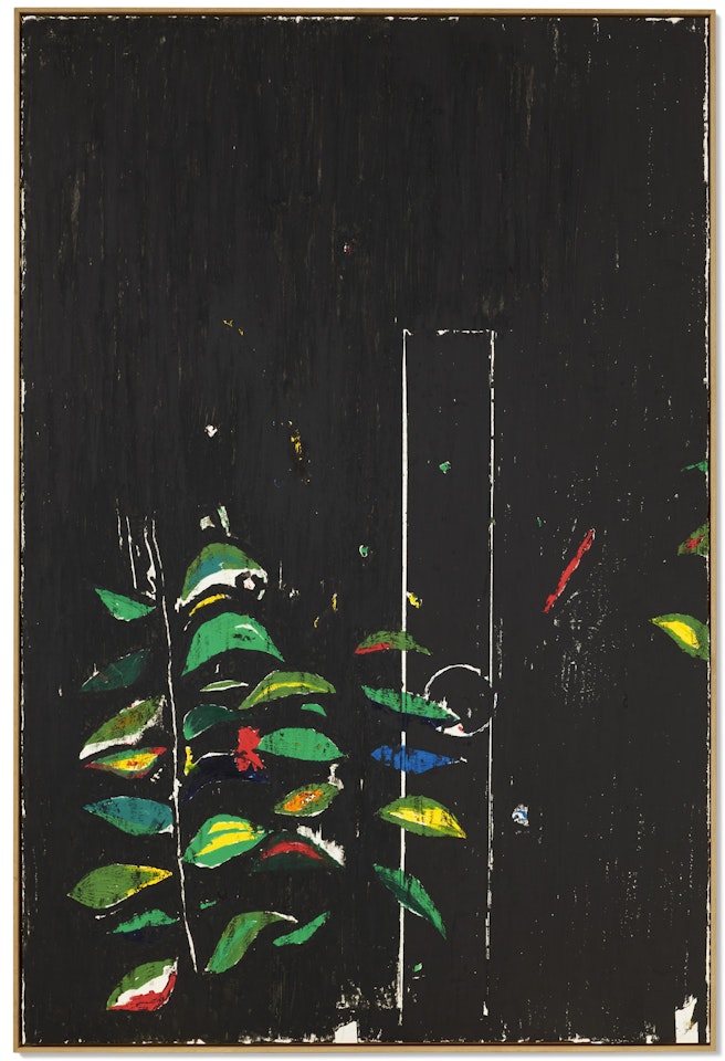 Untitled (Full Moon in the Deep Forest) by Harold Ancart