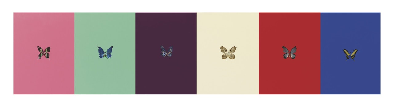 Caprica 6 by Damien Hirst