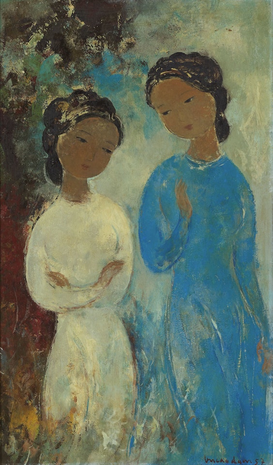 Les Deux Soeurs (The Two Sisters) by Vu Cao Dam