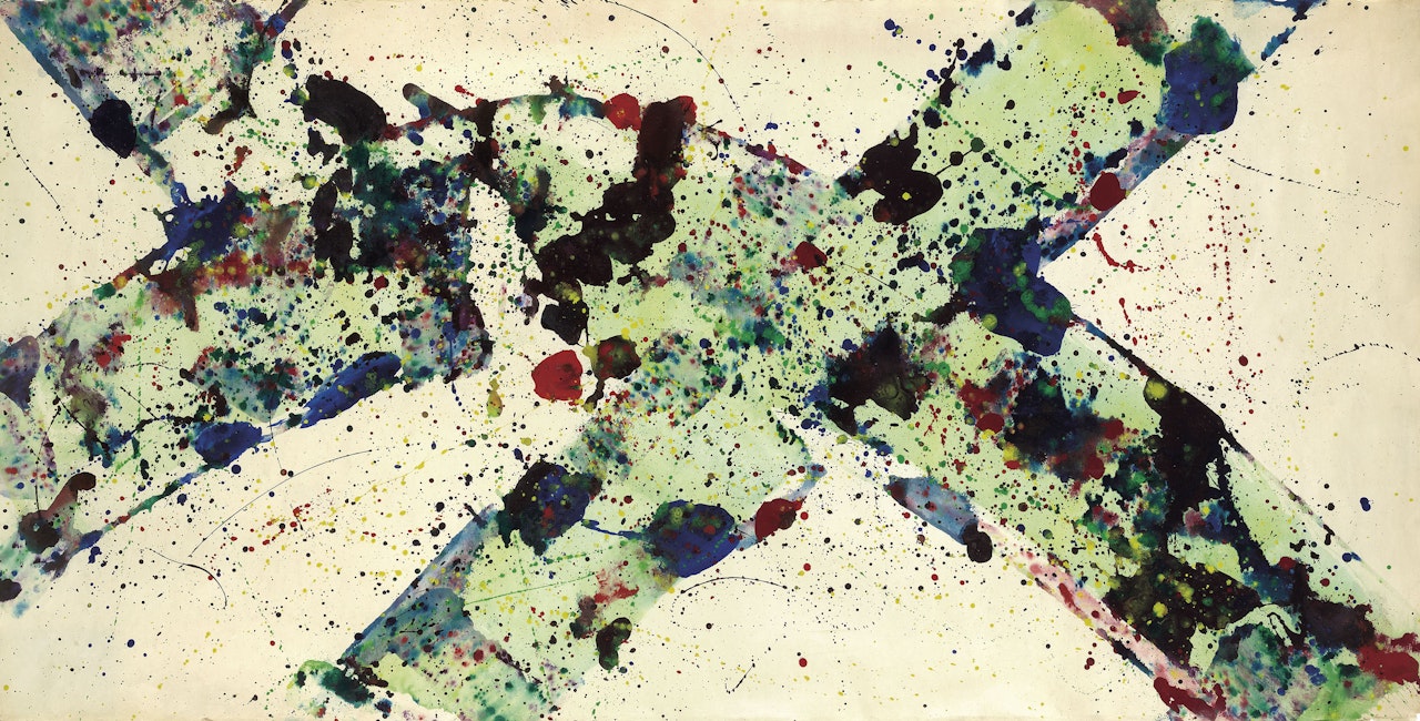 Untitled by Sam Francis