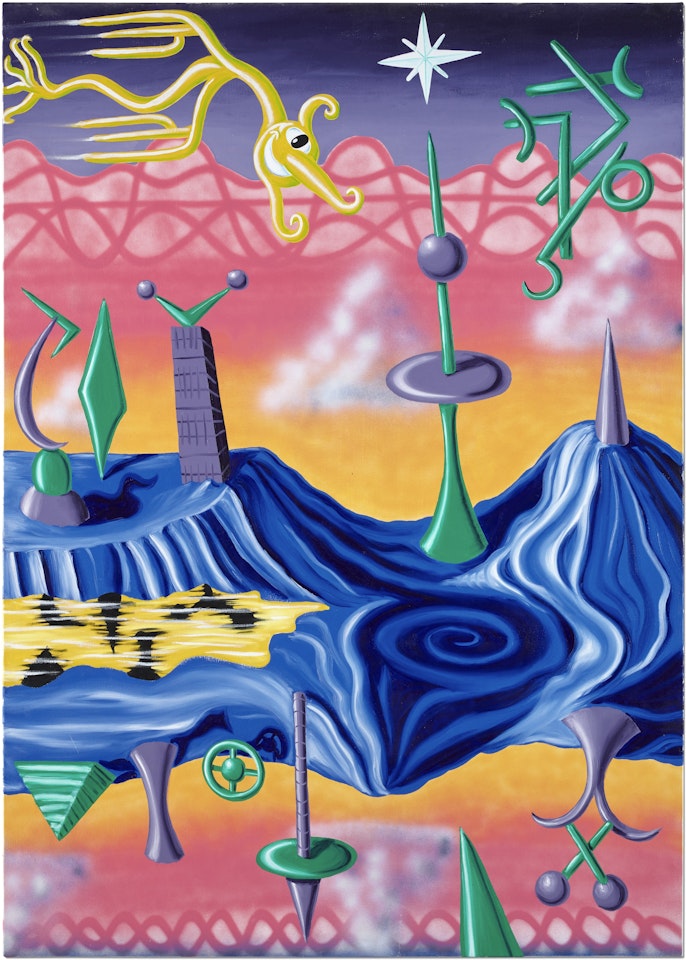 Anti-Gravity Land by Kenny Scharf
