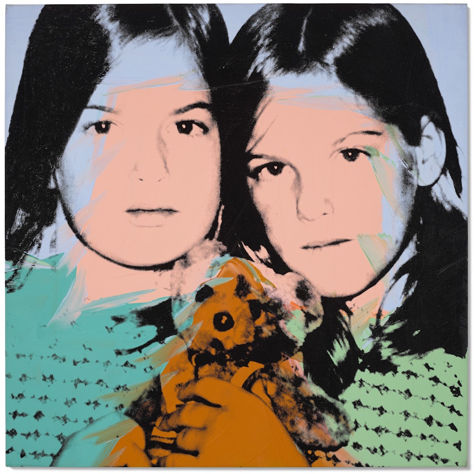 Robin and Abby Weisman by Andy Warhol