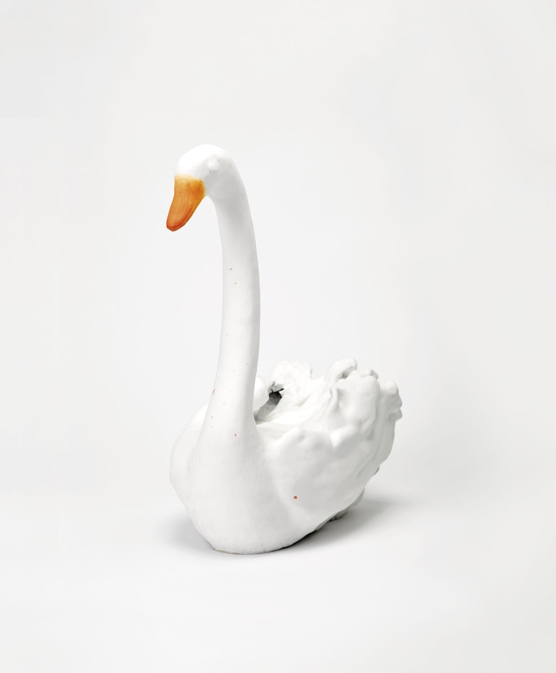 White Swan by Urs Fischer