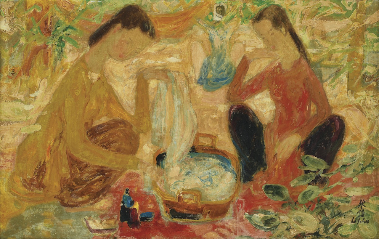 Les Teinturières (The Dyers) by Le Pho