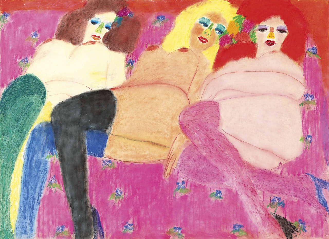 Come Sleep with Me by Walasse Ting