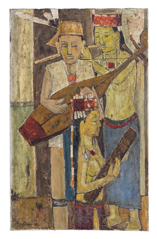 Kenyali Orchestra, Sarawak by Cheong Soo Pieng