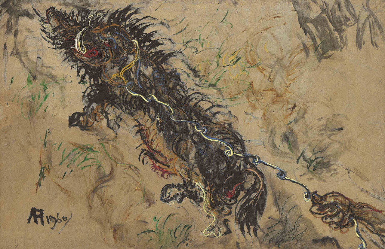 Wild Boar by Affandi