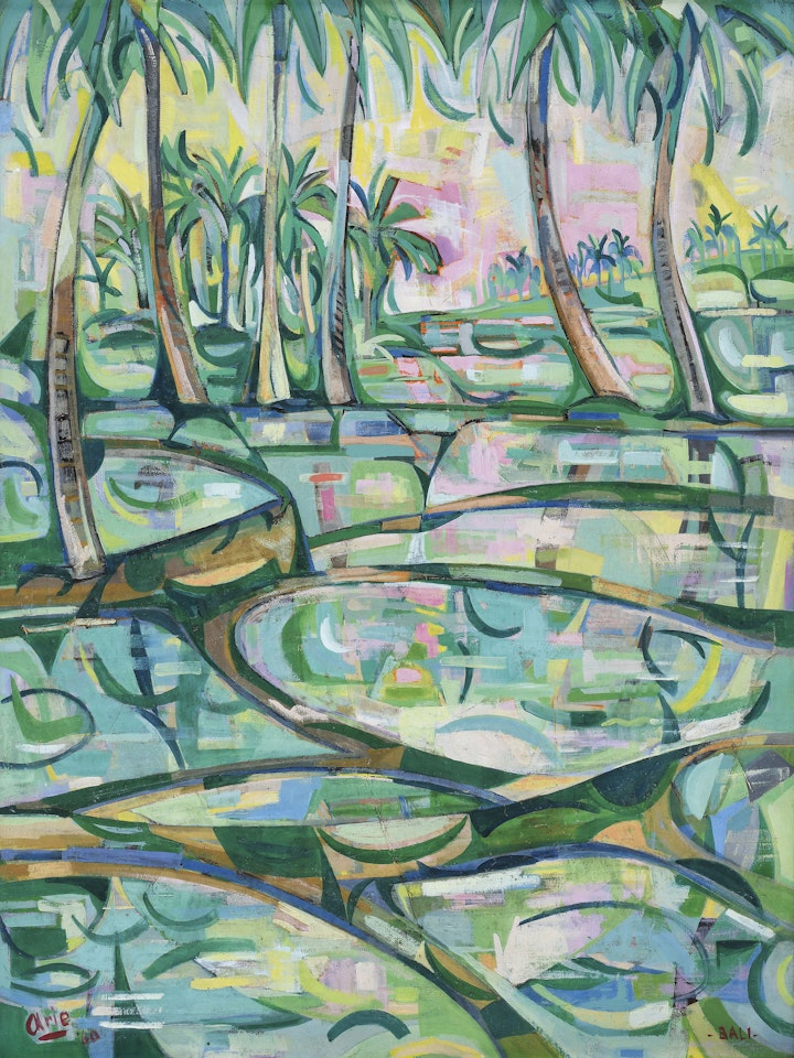 Padi Fields in Tjampuan Ubud by Arie Smit
