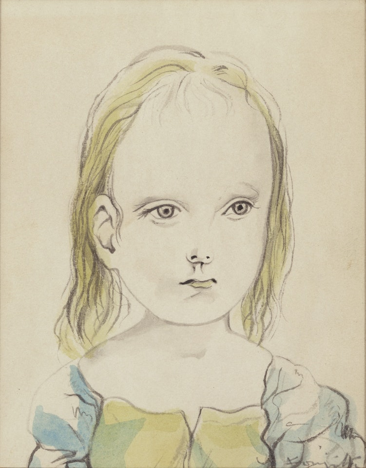 Fillette (Little Girl) by Leonard Tsuguharu Foujita