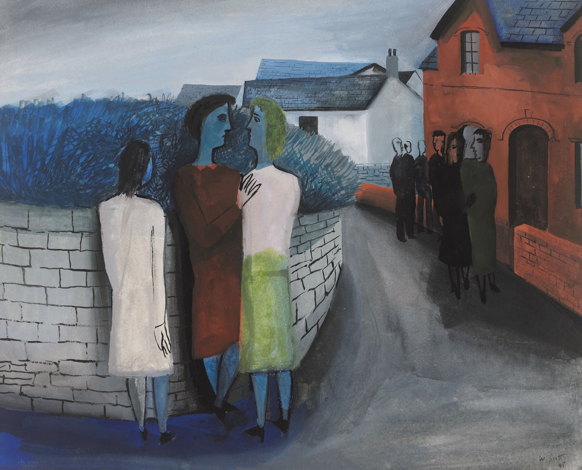 Sunday Morning, Wales by William Scott