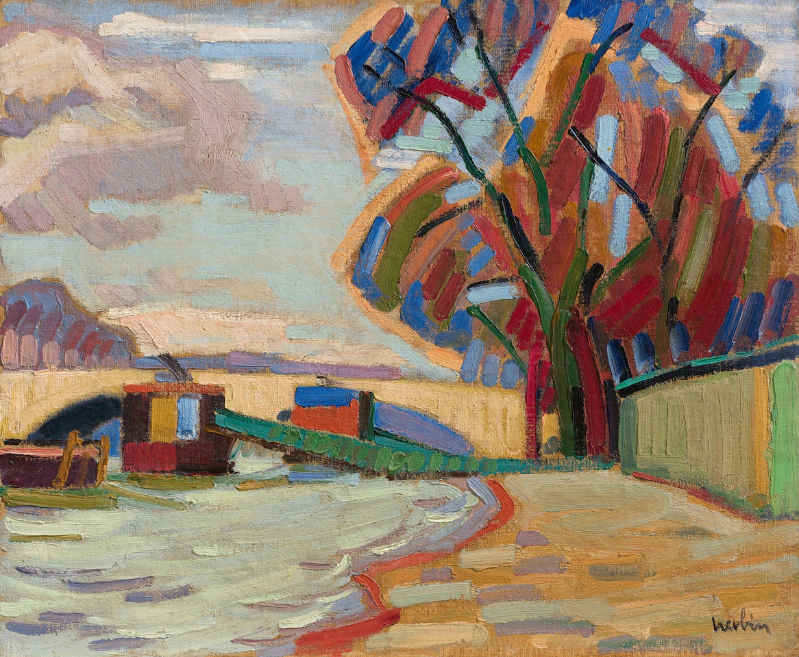 Quai de la Seine by Auguste Herbin