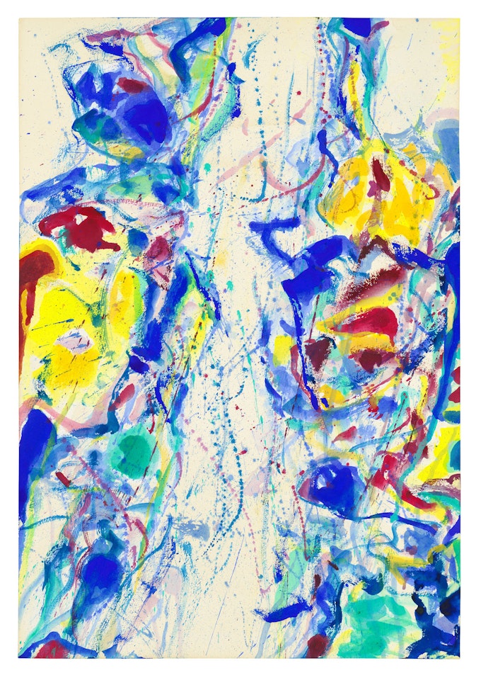 Untitled by Sam Francis