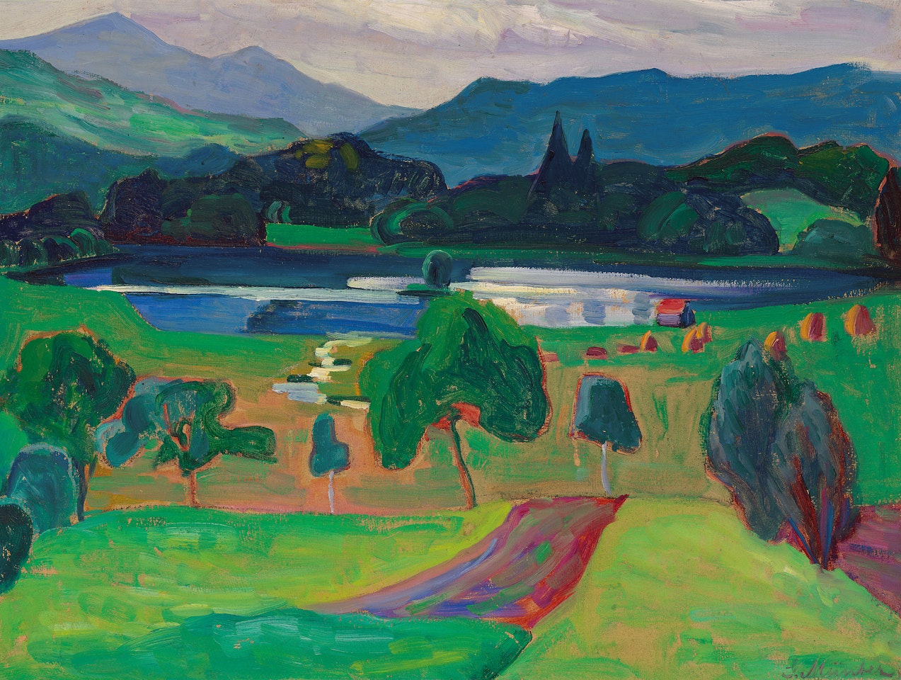 Staffelsee by Gabriele Münter