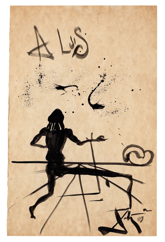 Le spectre de Vermeer by Salvador Dali