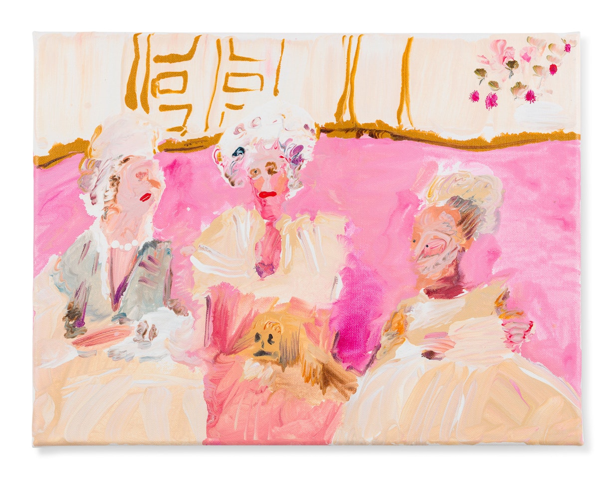Ladies Chatting by Genieve Figgis