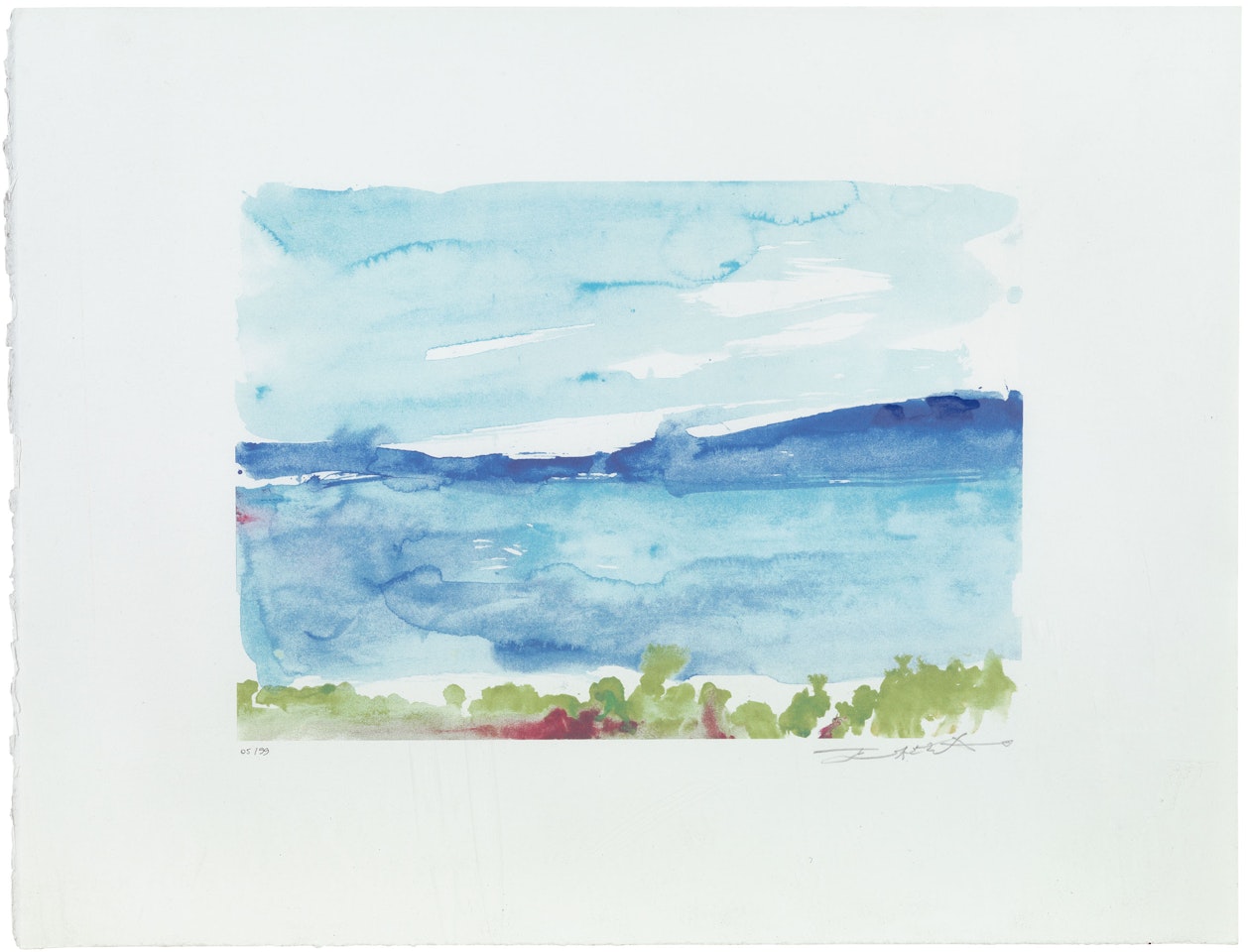 Ibiza (La Mer) by Zao Wou-Ki