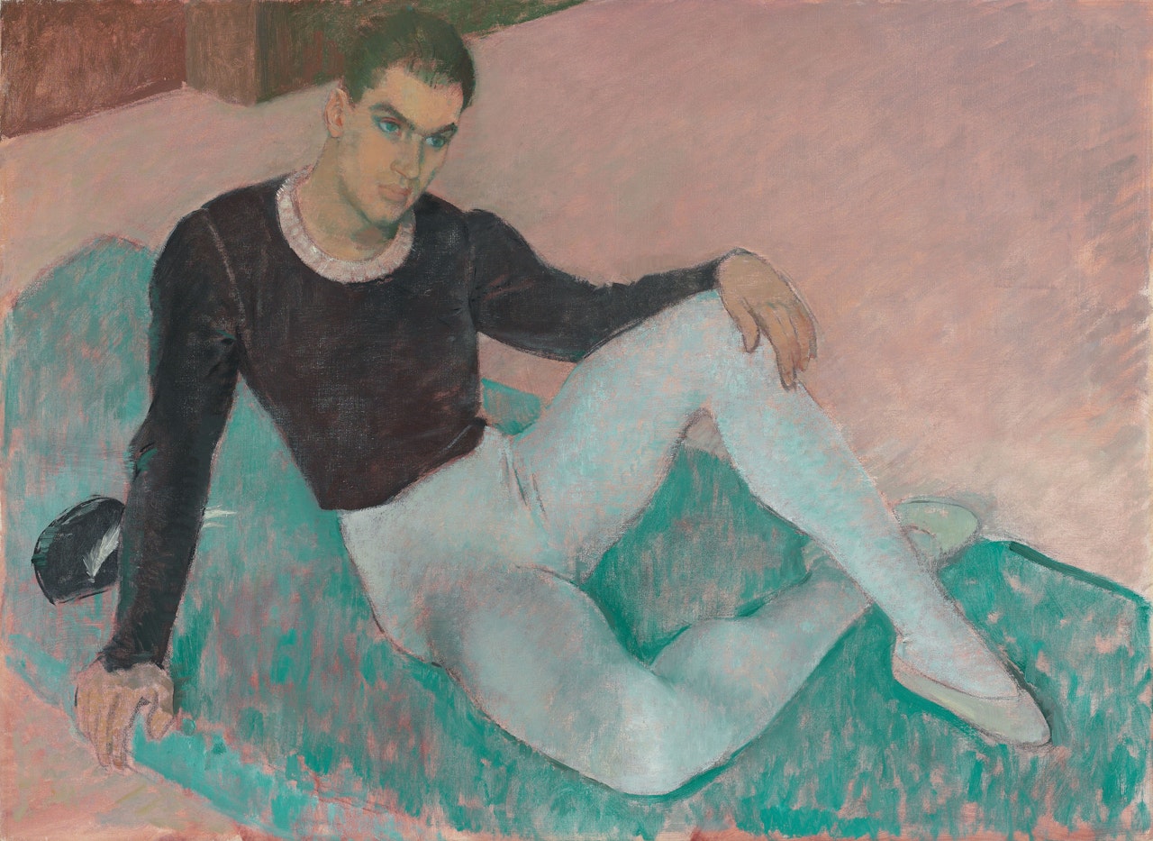 André Eglevsky (of the Russian Ballet) by Glyn Philpot