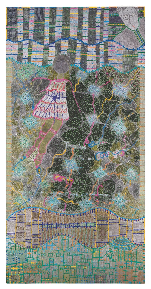 Girl Skipping Rope by Huguette Caland