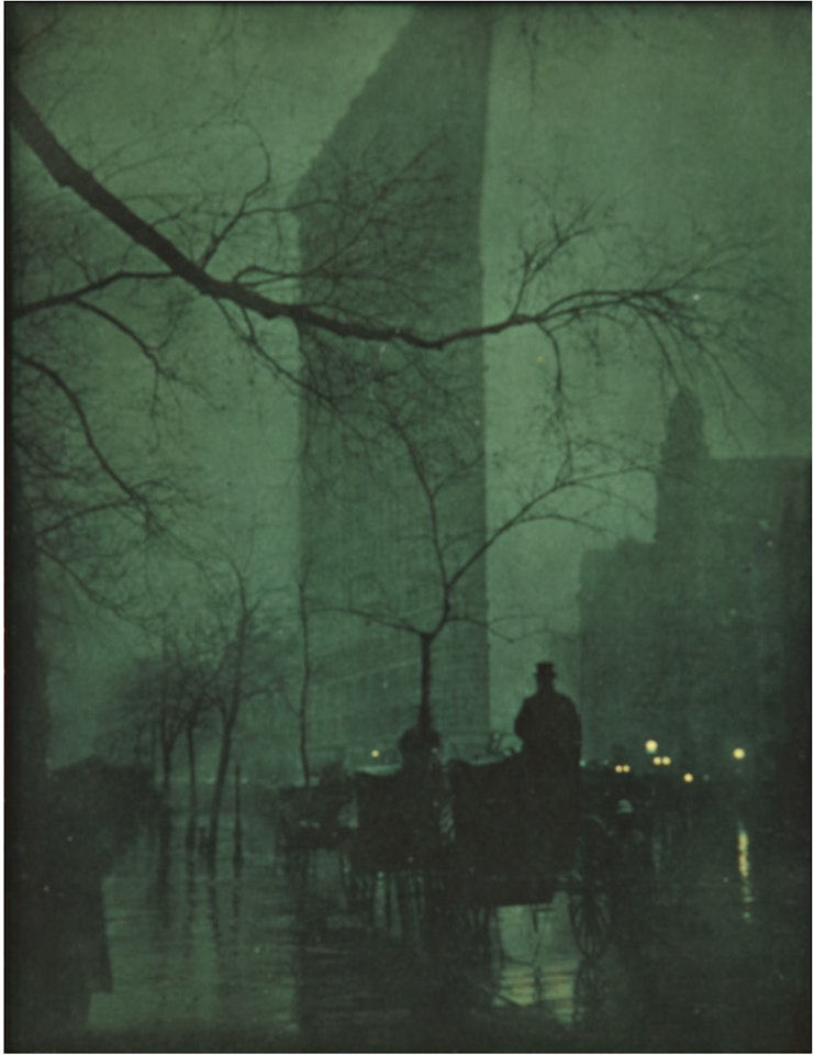FLATIRON - EVENING by Edward Steichen
