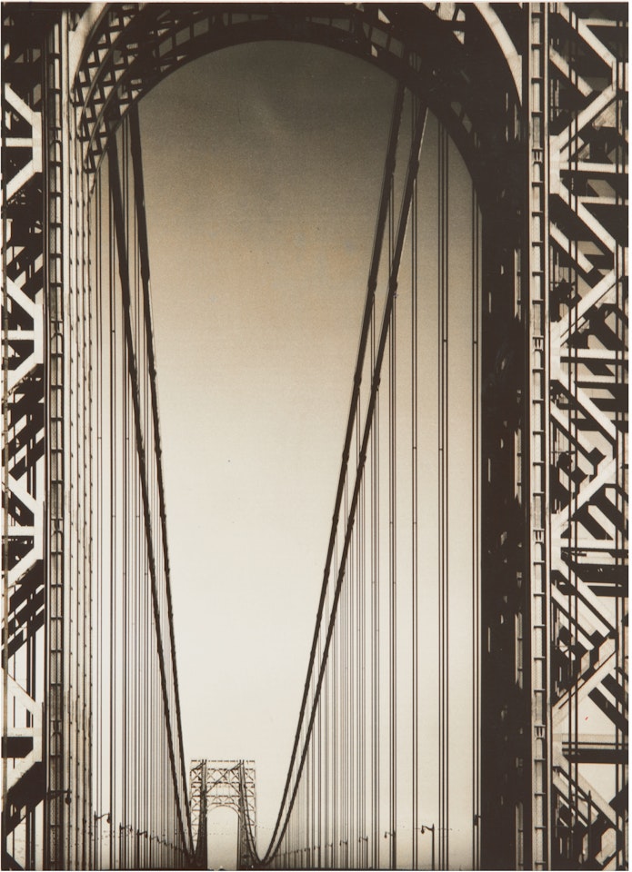 GEORGE WASHINGTON BRIDGE by Margaret Bourke-White