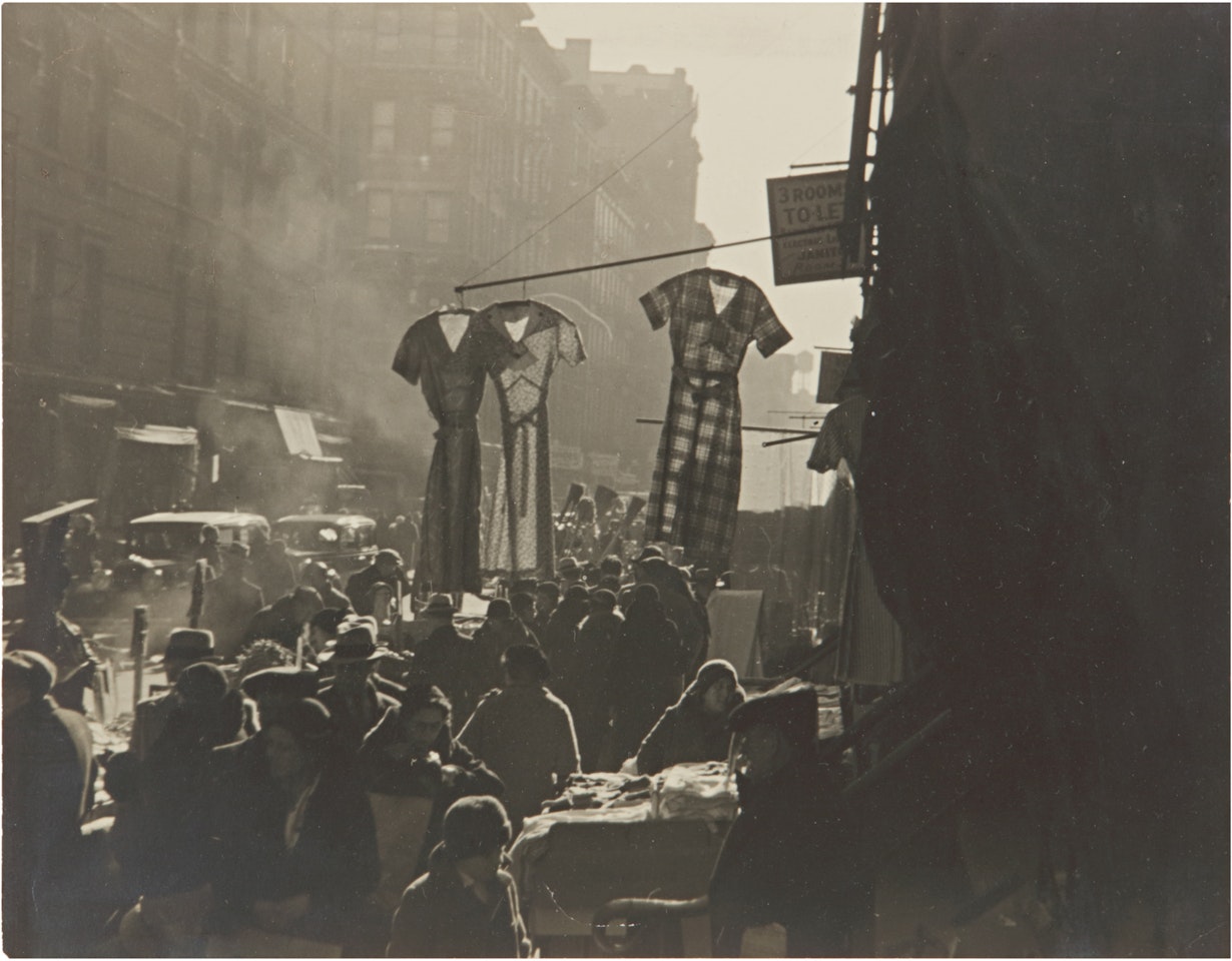 NEW YORK CITY STREET SCENE by Berenice Abbott