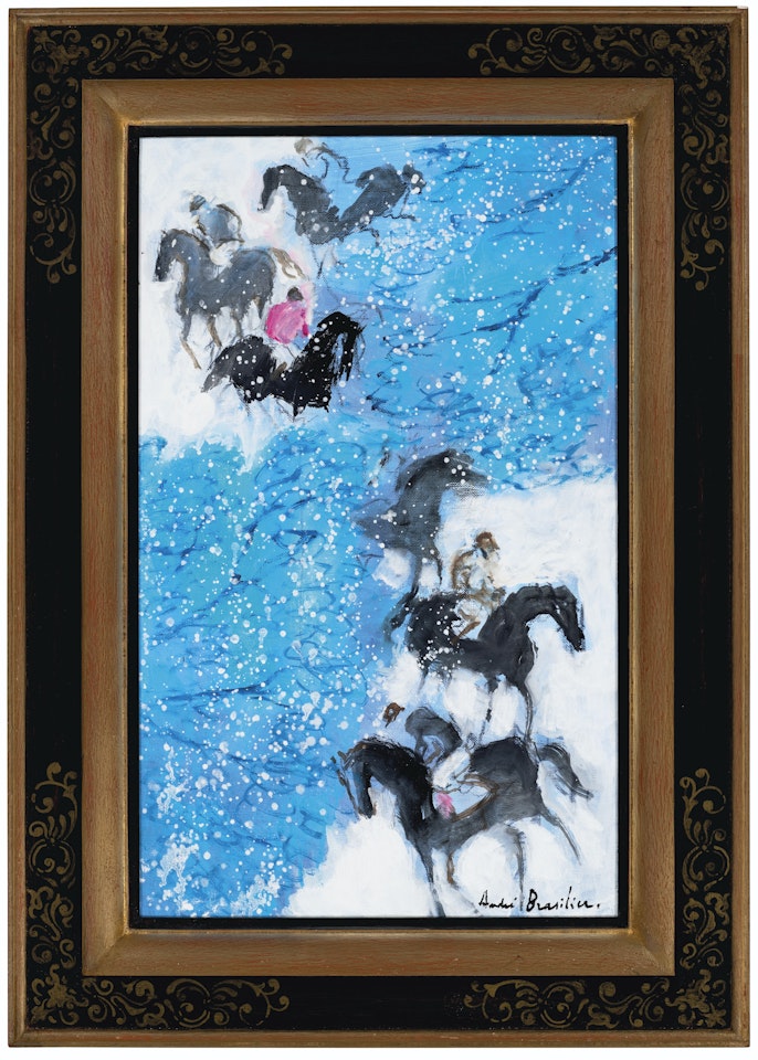 Sur la neige by André Brasilier