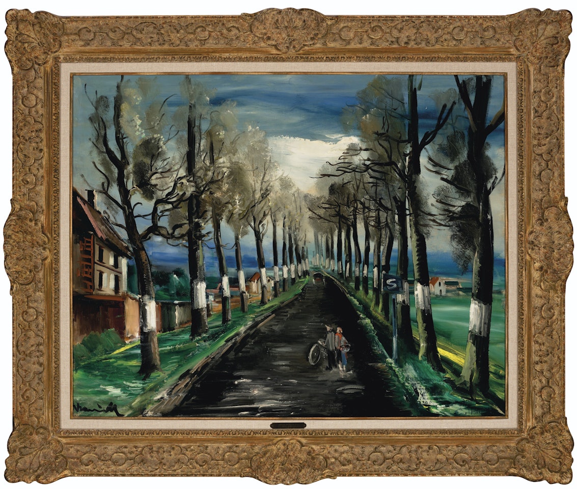 Route nationale by Maurice de Vlaminck