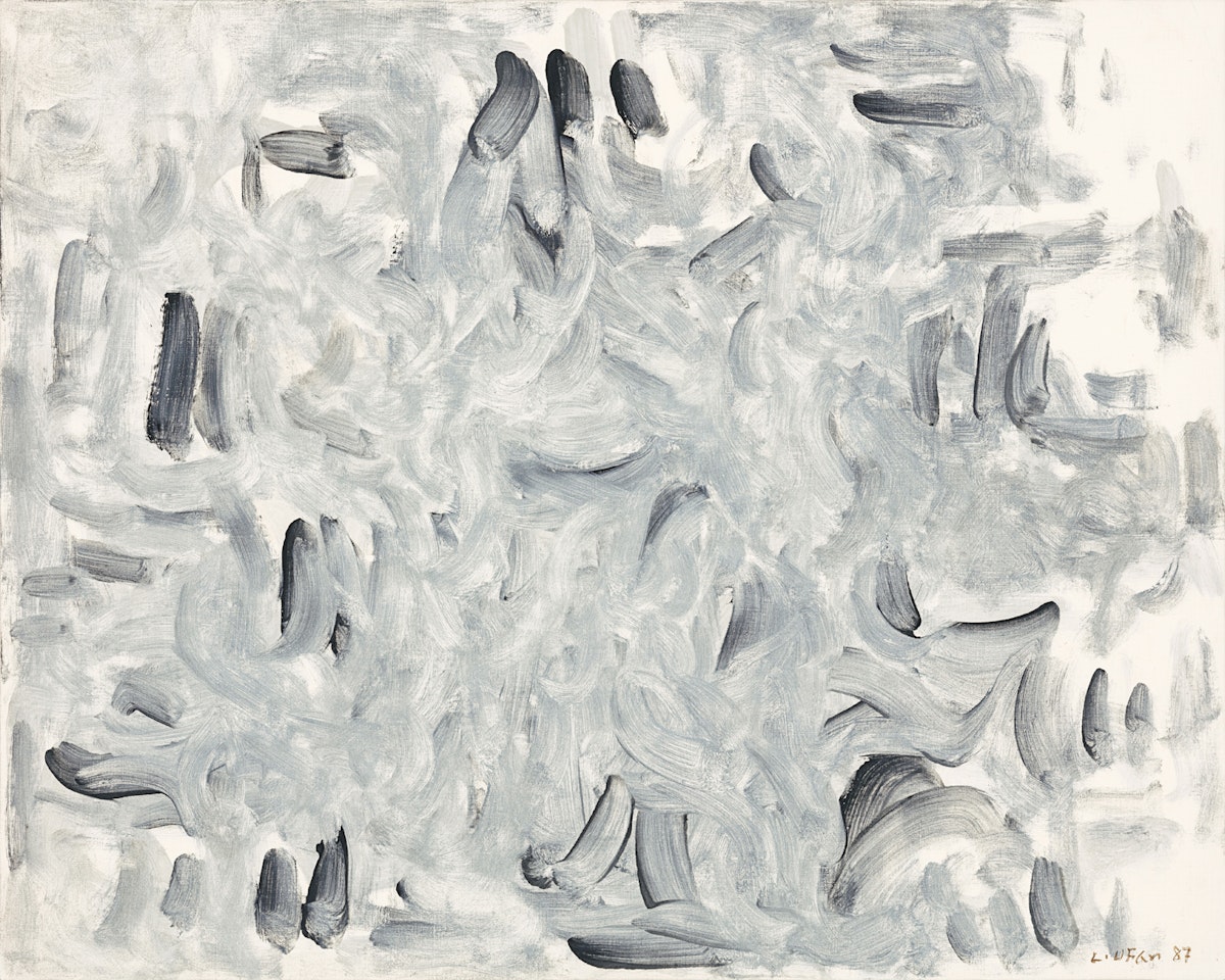 With Winds S8708-39 by Lee Ufan