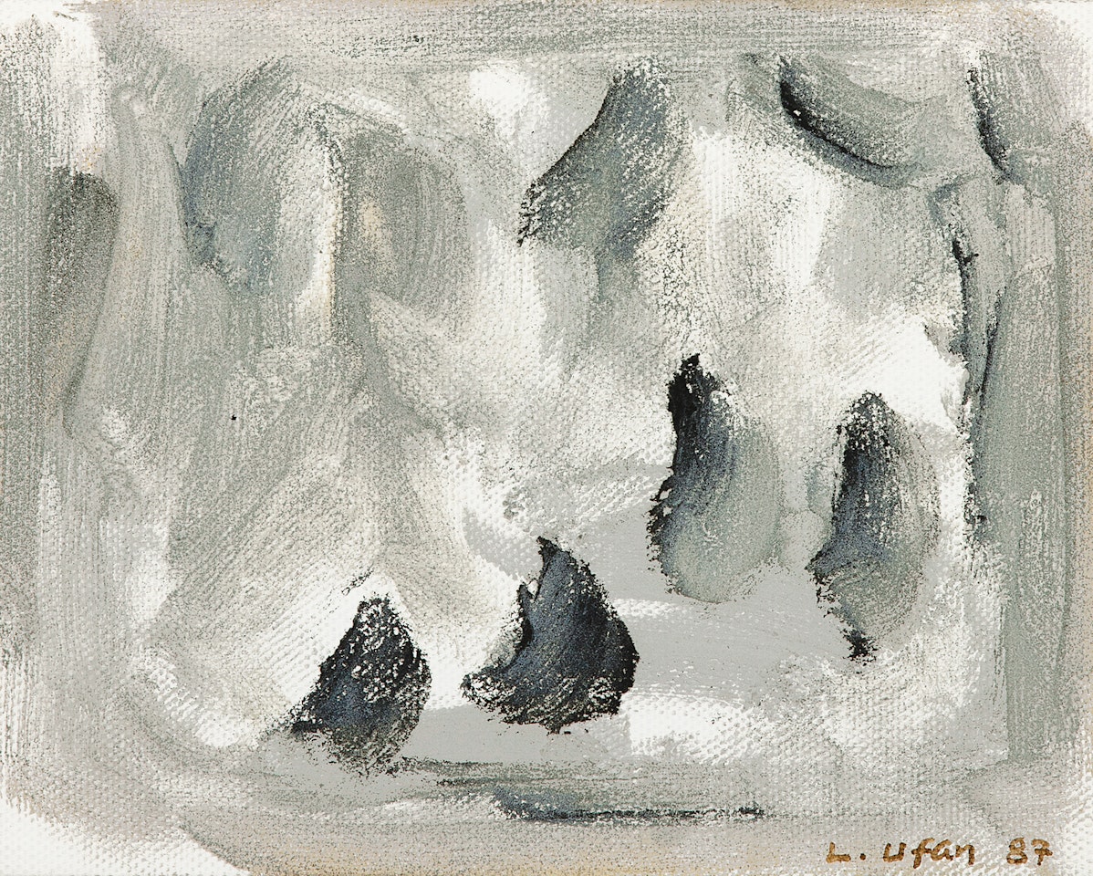 With Winds by Lee Ufan