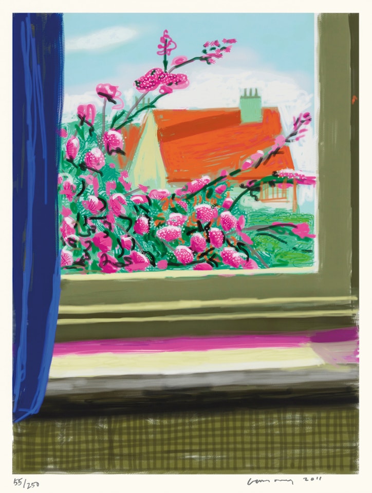 My Window, ‘No. 778’, 17th April 2011 by David Hockney