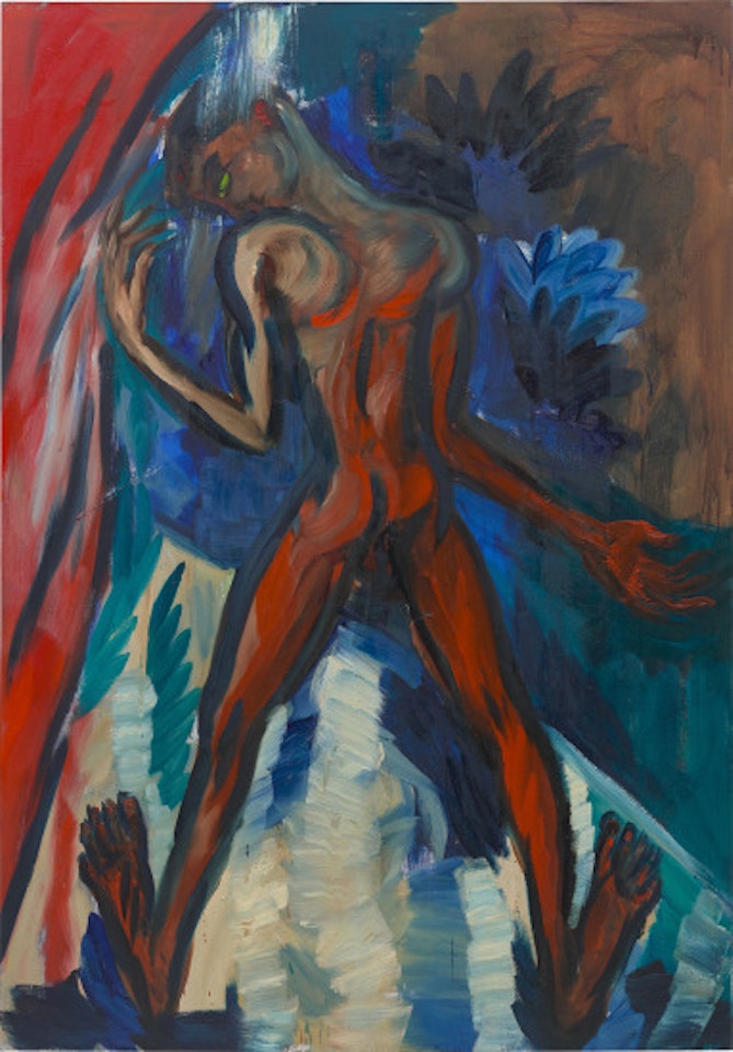 Seerosen Ricki by Rainer Fetting
