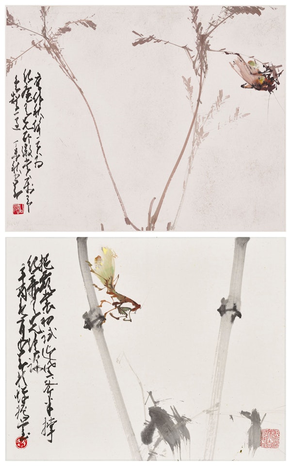 Cicada / Mantis by Zhao Shao'ang
