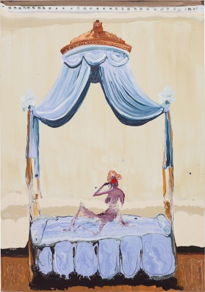 Lady on a Bed by Genieve Figgis
