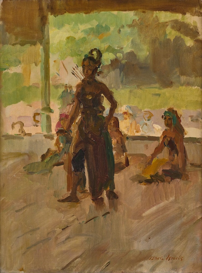 JAVANESE DANCER by Isaac Israels