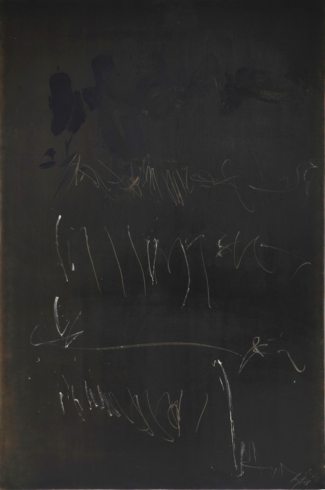 LIGNES D'ECRITURE by Jean Degottex