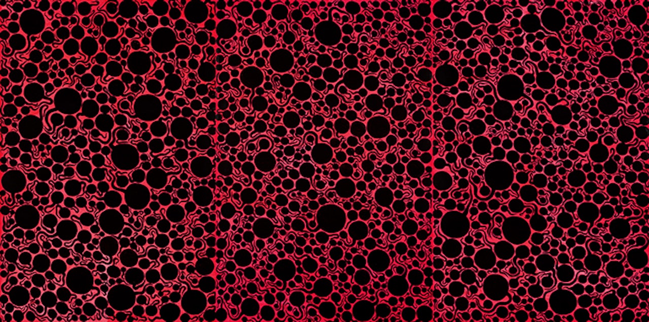 Soul Burning Flashes by Yayoi Kusama